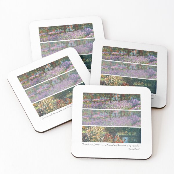 Item preview, Water Lillies Monet -Claude Monet Art Remake Design Art Pack  designed and sold by CandyDroidMerch.