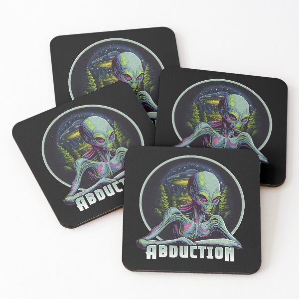Item preview, Alien Abduction UFO Illustration designed and sold by bagstudio.