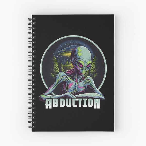 Item preview, Alien Abduction UFO Illustration designed and sold by bagstudio.