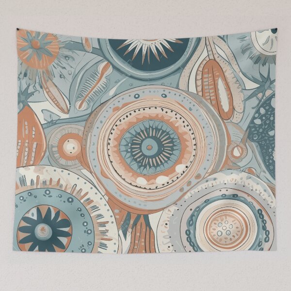 Item preview, Elegant Diatom Pattern designed and sold by TopArtsy.