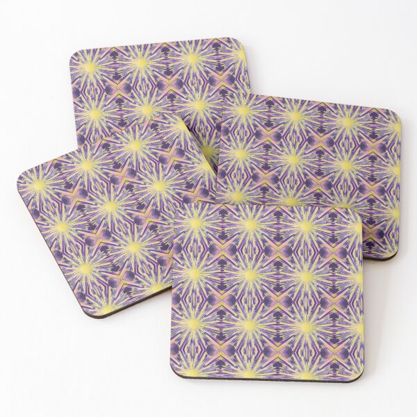 Item preview, Purple and Gold Boom Pattern  designed and sold by Mary Tighe.