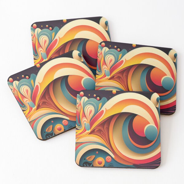Item preview, Cosmic Dance of Colors Abstract Art designed and sold by delohill.