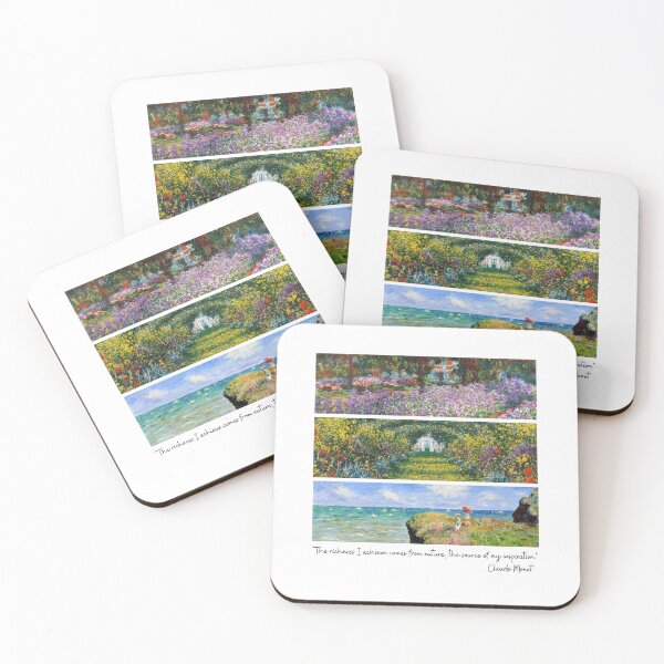 Item preview, Water Lillies Monet -Claude Monet Art Remake Design Art Pack  designed and sold by CandyDroidMerch.