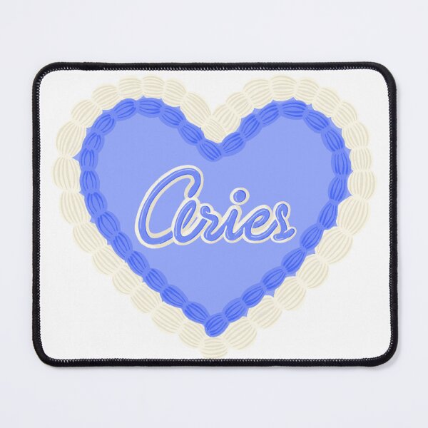 Item preview, Aries Zodiac Cake - Blue designed and sold by butterbeansktch.