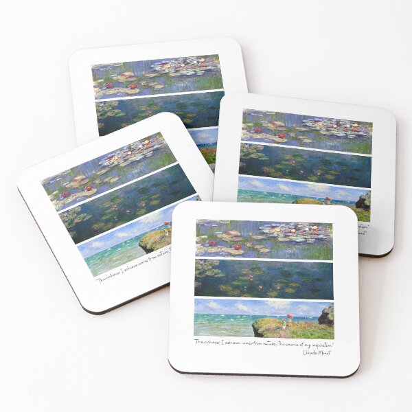 Item preview, Water Lillies Monet -Claude Monet Art Remake Design Art Pack  designed and sold by CandyDroidMerch.