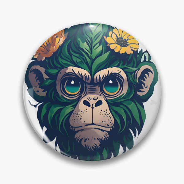 Item preview, monkey  designed and sold by Vvisions.