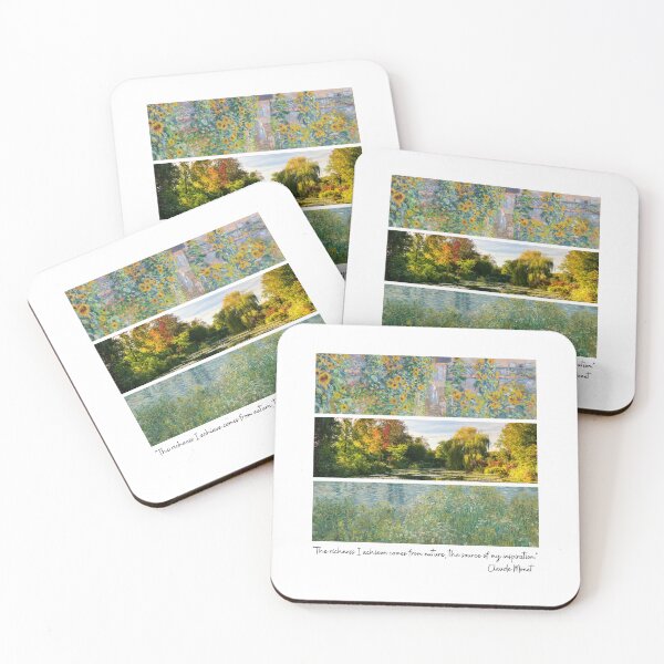Item preview, Copy of Water Lillies Monet -Claude Monet Art Remake Design Art Pack  designed and sold by CandyDroidMerch.