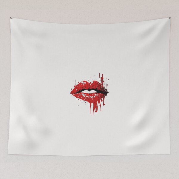 Item preview, Sexy red female lips designed and sold by MagicWardrobe.