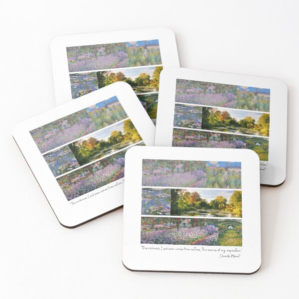 Item preview, Water Lillies Monet -Claude Monet Art Remake Design Art Pack  designed and sold by CandyDroidMerch.