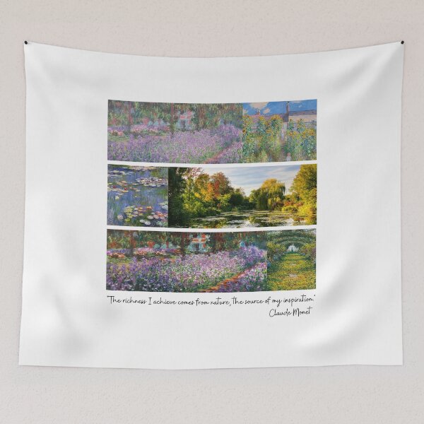 Item preview, Water Lillies Monet -Claude Monet Art Remake Design Art Pack  designed and sold by CandyDroidMerch.
