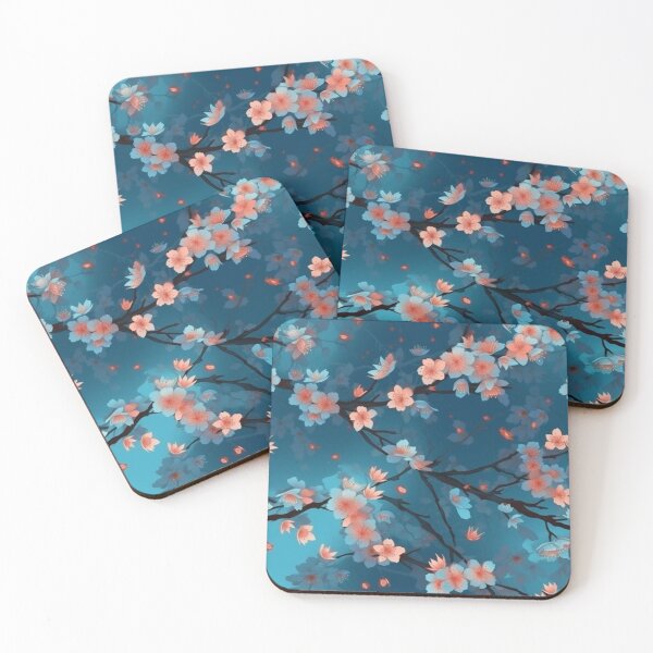 Item preview, flores de cerezo rosa sakura designed and sold by TheeDigitalDen.