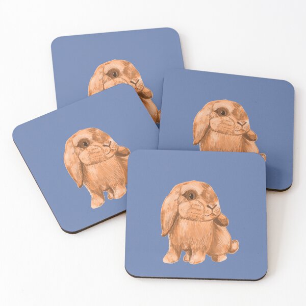 Item preview, nutmeg bunny- blue designed and sold by animatedAnn.