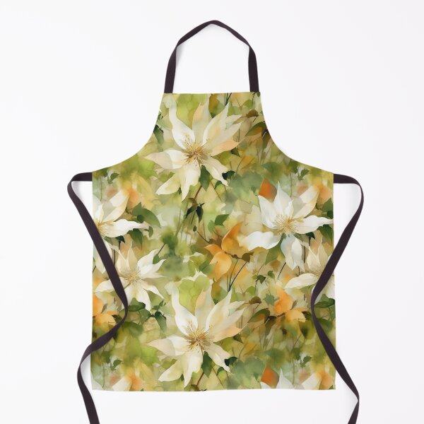 Item preview, Clematis - pattern endless designed and sold by PoppinArtFox.