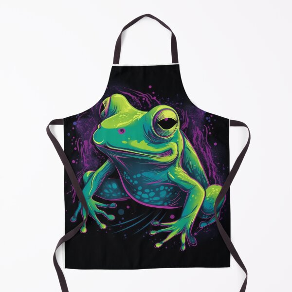 Item preview, Psychedelic Neon Frog designed and sold by frogg136.