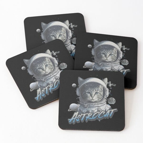 Item preview, Cute Kitty AstroCat designed and sold by PlayfulPrint.