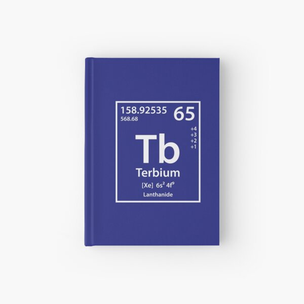 Aperçu de l'œuvre Terbium Element créée et vendue par cerebrands.