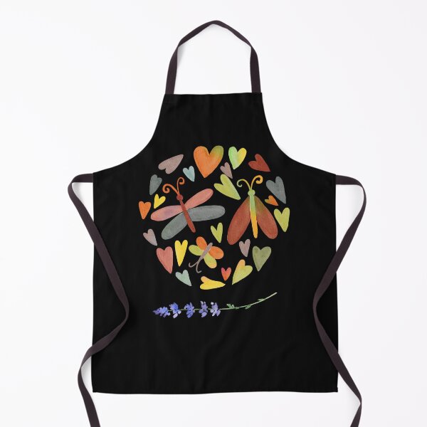 Item preview, Decorative Watercolor Butterflies & Hearts Flowers Circle Colorful Design designed and sold by EarthArtDesigns.