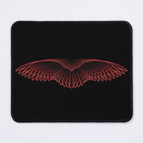 Item preview, Trippy Fading Red Ombre Wings designed and sold by ETGraphix.