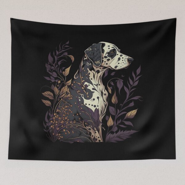 Item preview, dog and plants designed and sold by Kalka088.