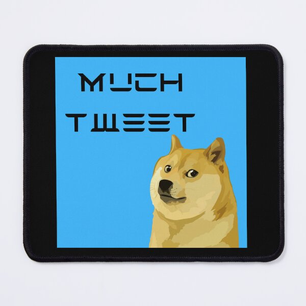 Item preview, Much Tweet - Elon Musk Doge designed and sold by WigOutlet.