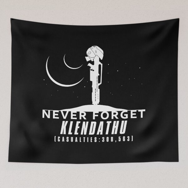 Item preview, Never Forget Klendathu designed and sold by CCCDesign.