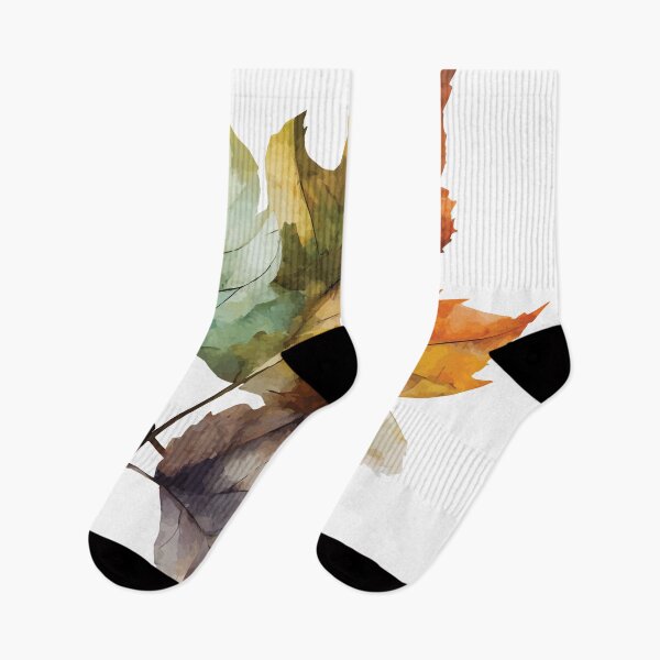 Item preview, A Rustic Autumn Maple Leaf - Watercolor Leaves and Trees designed and sold by GVRDesign.
