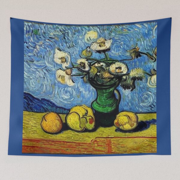 Item preview, VVG Inspired Still Life With Flowers No.1 designed and sold by kissuquick.
