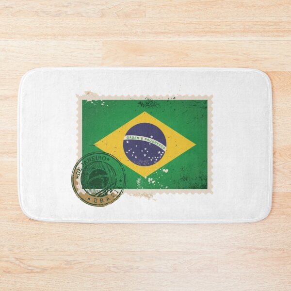 Artikelvorschau, Brasilien-Stempel entworfen und verkauft von Kimberlipm.