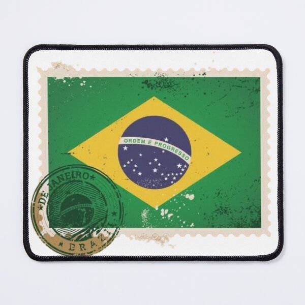 Artikelvorschau, Brasilien-Stempel entworfen und verkauft von Kimberlipm.