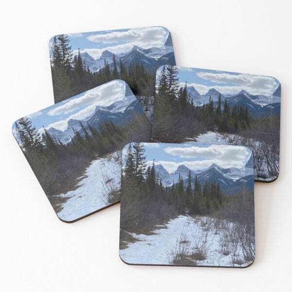 Item preview, Snowy Mountain Trail designed and sold by Image-Prints.