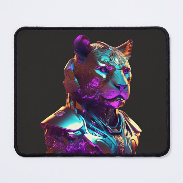 Item preview, Cyber Tiger Robot designed and sold by ArtisShops.