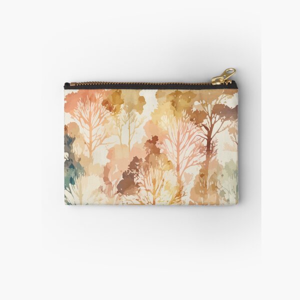Item preview, A Delicate Forest in Pastel - Watercolor Trees and Leaves designed and sold by GVRDesign.