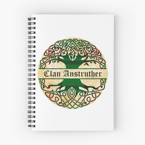 Item preview, Anstruther Tree of Life Clan Scottish Surname tartan designed and sold by BagTown Clans.
