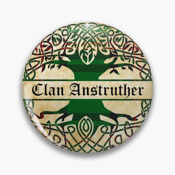 Item preview, Anstruther Tree of Life Clan Scottish Surname tartan designed and sold by BagTown Clans.