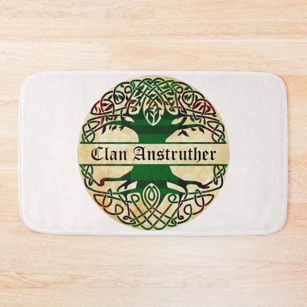 Item preview, Anstruther Tree of Life Clan Scottish Surname tartan designed and sold by BagTown Clans.