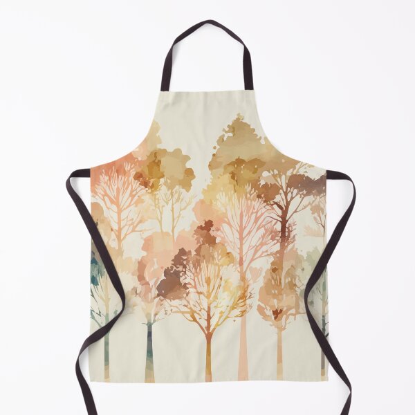 Item preview, A Delicate Forest in Pastel - Watercolor Trees and Leaves designed and sold by GVRDesign.