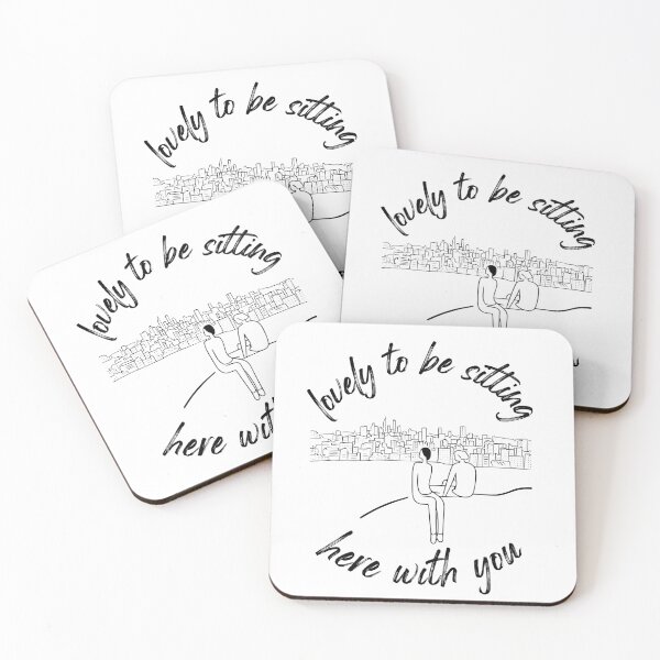 Item preview, Lovely to be sitting here with you designed and sold by cptcarterprints.