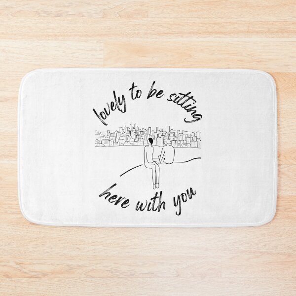Item preview, Lovely to be sitting here with you designed and sold by cptcarterprints.