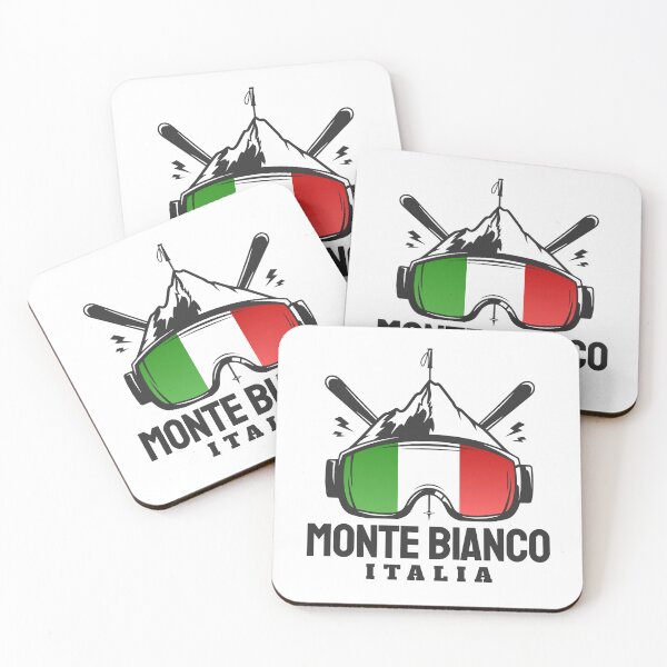 Item preview, Monte Bianco Italy Ski Resort Skiing Souvenir designed and sold by JackCurtis1991.