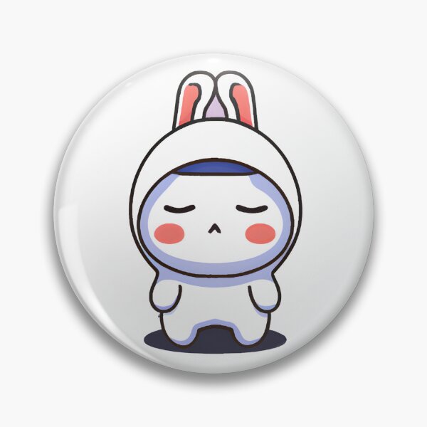 Item preview, Cute Kawaii Chibi Sticker: Rabbit designed and sold by Shelley Noel.