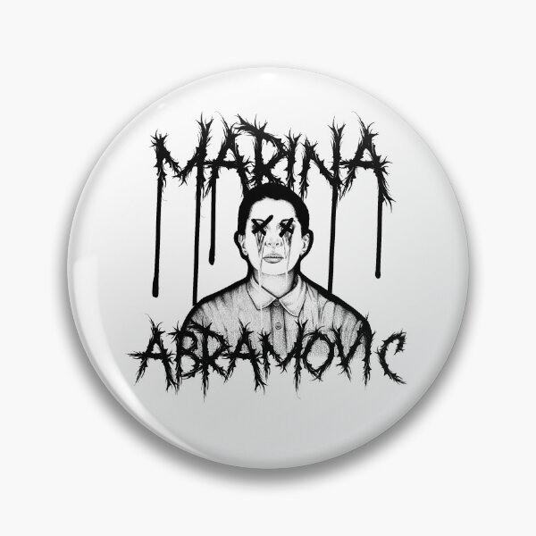 Item preview, Marina Abramovic Heavy Metal Gothic Design designed and sold by oxxxymoron.