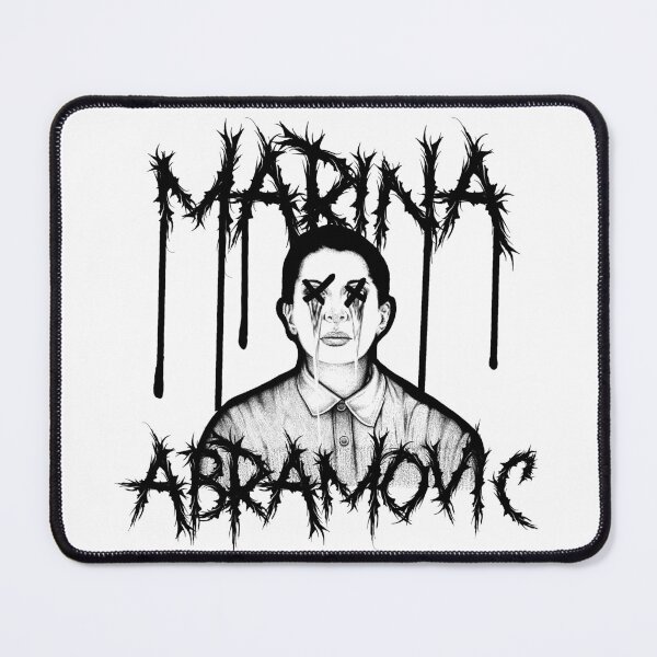 Item preview, Marina Abramovic Heavy Metal Gothic Design designed and sold by oxxxymoron.