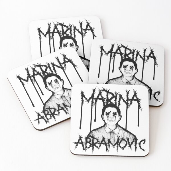 Item preview, Marina Abramovic Heavy Metal Gothic Design designed and sold by oxxxymoron.