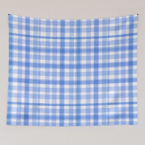 Item preview, Watercolor blue stripes designed and sold by murielsfaith.