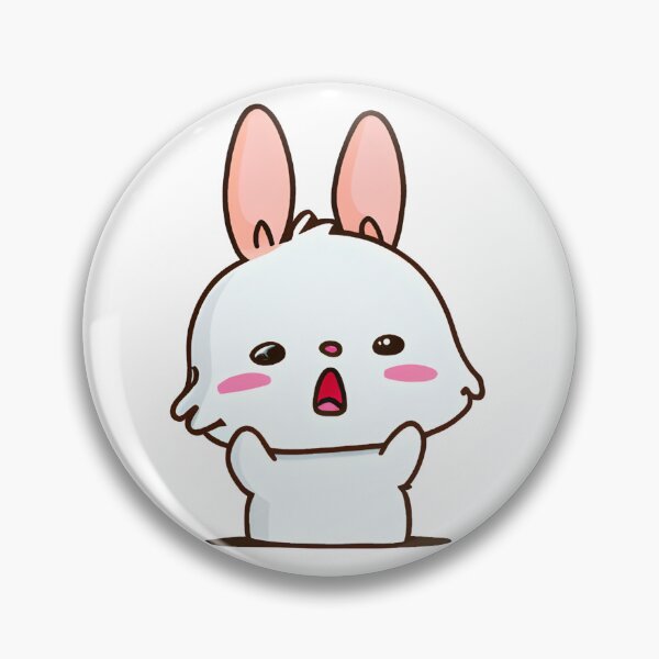 Item preview, Cute Kawaii Chibi Sticker: Rabbit designed and sold by Shelley Noel.