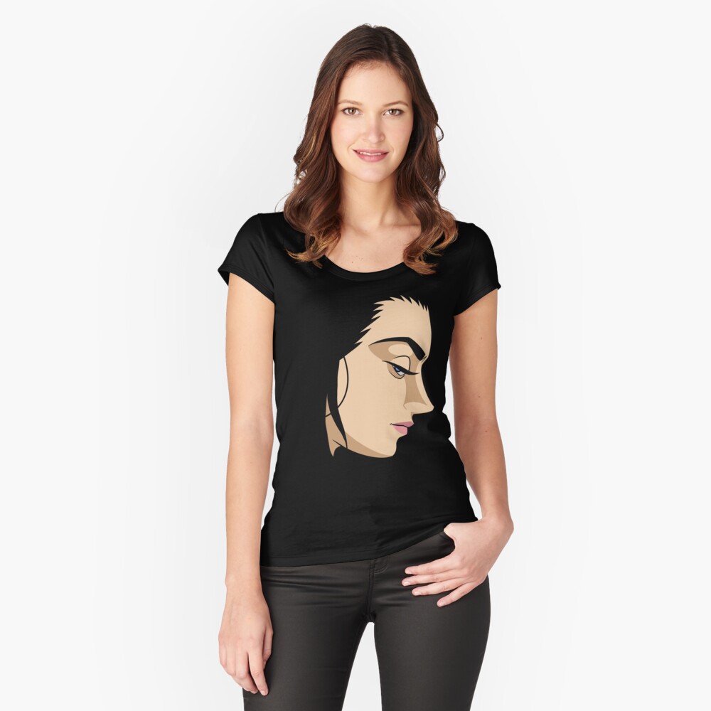 Item preview, Fitted Scoop T-Shirt designed and sold by TheRandomFactor.
