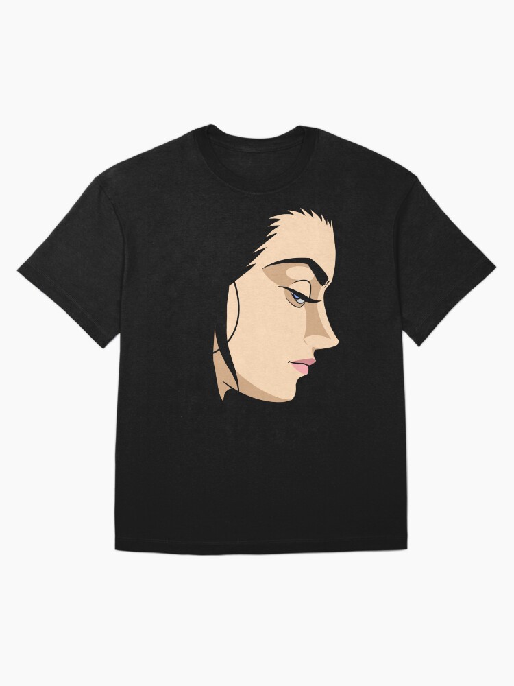 Thumbnail 3 of 7, Oversized T-Shirt, Face designed and sold by TheRandomFactor.