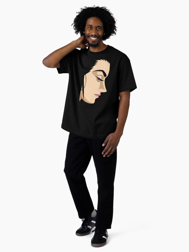 Thumbnail 4 of 7, Oversized T-Shirt, Face designed and sold by TheRandomFactor.