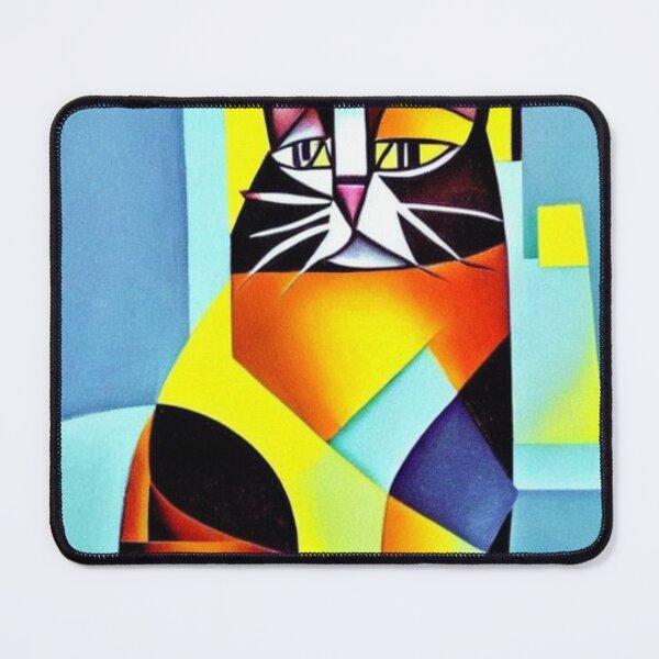 Item preview, Cubist Cat No. 1 designed and sold by kissuquick.