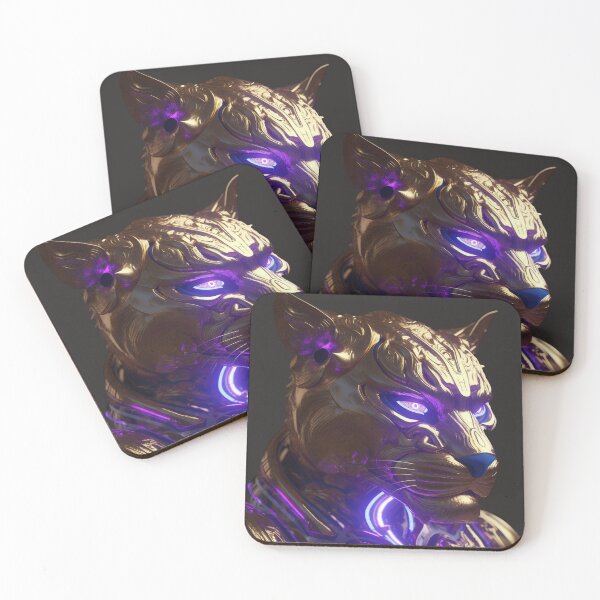 Item preview, Cyber Tiger Robot designed and sold by ArtisShops.